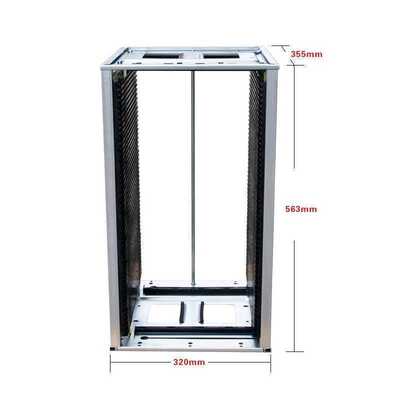 Pcb Turnover Rack SMT Anti-static PCB Turnover Rack Adjustable Circuit Board Storage Rack